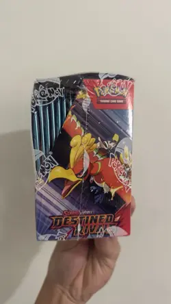 Pokemon TCG Scarlet & Violet Destined Rivals Booster Sealed Box 36 Packs In Hand - Image 2