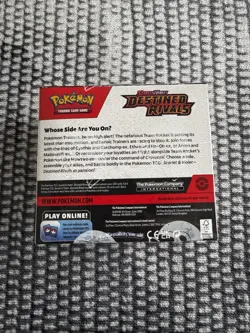 Pokemon TCG Scarlet & Violet Destined Rivals Booster Sealed Box 36 Packs In Hand - Image 2