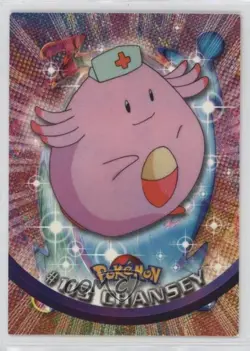 Chansey Topps Pokemon TV Animation Edition Series 2 #113 2000 - Image 1