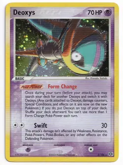Deoxys (Speed Form) - 2/106 - Pokemon EX Emerald Holo NM - Image 1