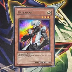 Yugioh! Kaibaman WC5-EN002 Super Rare NM - Image 1