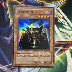 Yugioh! Lord of D. SDK-041 Super Rare Unlimited NM - Image 1