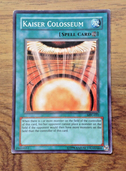 Kaiser Colosseum MFC-031 Common Unlimited Yugioh . Free UK Postage - Image 1