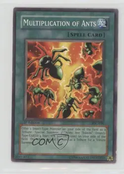 Multiplication of Ants 1st Ed. YuGiOh Invasion Chaos #IOC-098 2004 - Image 1