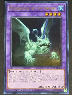 Ultra Rare Mudragon of the Swamp RA01-EN028 NM 1st Edition Yugioh - Image 1