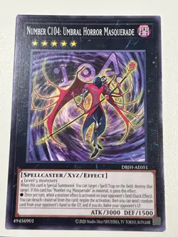 Yugioh Asian English Number C104: Umbral Horror Masquerade DBJH-AE051 Common NM - Image 1
