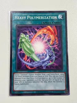 Yugioh Asian English Heavy Polymerization x3 DBJH-AE060 Playset Common NM - Image 2