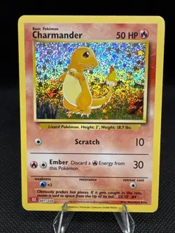 Pokemon TCG Classic Holo Trading Card Game Charmander 001/034 Charmeleon 002/034 - Image 1