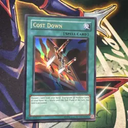 Yugioh! Cost Down DR1-EN215 Ultra Rare Unlimited VLP/NM - Image 1