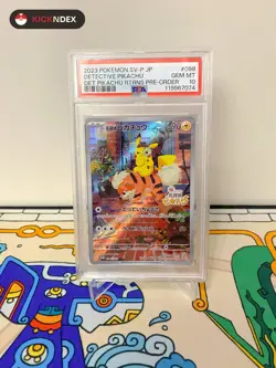 PSA 10 💎 Detective Pikachu Returns 098/SV-P Pokemon Card Japanese 2023 - Image 1