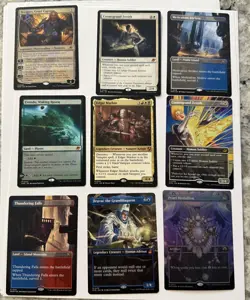 (MTG) LOT Magic the Gathering, 9 card lot random (see pics) - Image 1