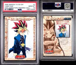 PSA10 Yami Yugi Toei Trading Collection Amada Bandai Early Yu-Gi-Oh Card - Image 3
