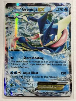 Greninja EX XY20- XY Black Star Promo Holo Rare Pokemon Card NM - Image 1