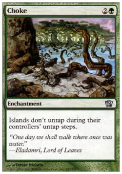 Choke - Medium Play MTG 8th Edition - Image 1