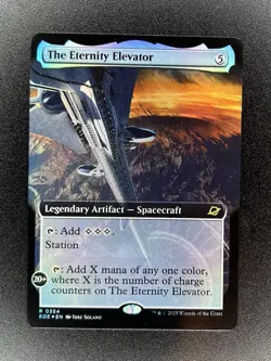 The Eternity Elevator 0354 (Extended Art Foil) Edge Of Eternities MTG NM - Image 1