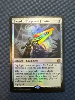 MTG Sword of Forge and Frontier - Phyrexia: All Will Be One (ONE) NM Foil - Image 1