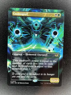 Cosmogoyf (Borderless) 0313 Edge of Eternities Regular MtG Magic NM - Image 1
