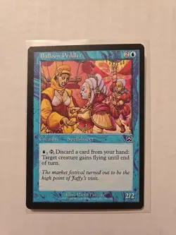 Balloon Peddler - Mercadian Masques - LP - MTG Magic - Common - Creature - Image 1