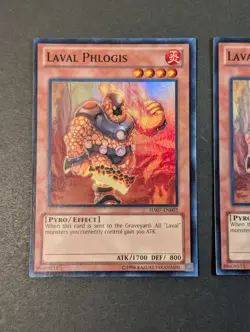 Yugioh TCG - 2x Laval Phlogis - HA07-EN002 - NM - Unlimited - Super Rare - 2013 - Image 3