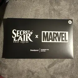 Secret Lair x Marvel Deadpool MTG Rainbow FOIL Edition - NEW, FACTORY SEALED - Image 1