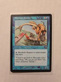 Blockade Runner - Mercadian Masques - LP - MTG Magic - Common - Creature - Image 1