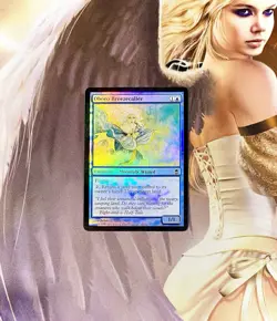 OBORO BREEZECALLER FOIL 2005 MTG MAGIC THE GATHERING SAVIORS OF KAMIGAWA 48 M-LP - Image 1