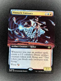 0349 Pinnacle Emissary Extended Art Regular MtG Edge of Eternities - Image 1