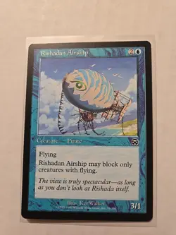 Rishadan Airship - Mercadian Masques - LP - MTG Magic - Common - Creature - Image 1