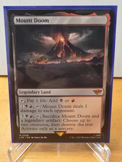 Mount Doom #258 Universes Beyond: the Lord of the Rings MTG - Image 1