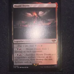 Mount Doom #258 Universes Beyond: the Lord of the Rings MTG - Image 1