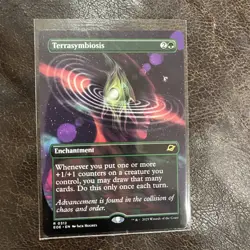 Magic The Gathering MTG - Terrasymbiosis (Borderless) - EOE - Image 1