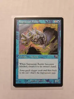 Saprazzan Raider - Mercadian Masques - LP - MTG Magic - Common - Creature - Image 1