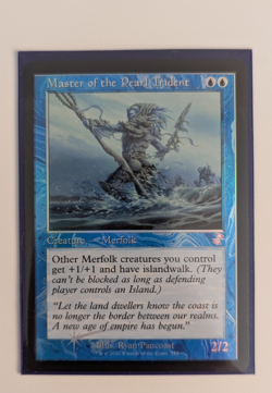 MTG Master of the Pearl Trident Retro Frame Time Spiral Remastered NM/M - Image 1