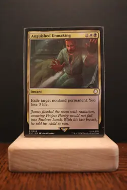 LP Anguished Unmaking MTG Cards Fallout Magic the Gathering 209 ManaFam - Image 1