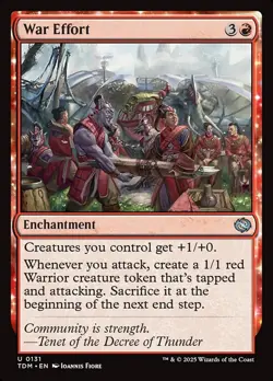 MTG War Effort [Tarkir: Dragonstorm] - Image 1