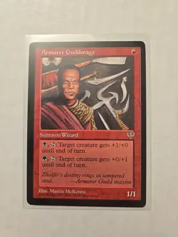 Armorer Guildmage - Mirage - LP - MTG Magic - Common - Creature - Image 1