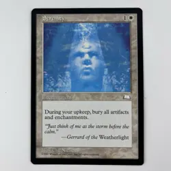 MTG Serenity Weatherlight Magic The Gathering TCG Card Shipping Included - Image 1