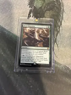 MTG Herd Migration - Dominaria United (DMU) #165 Magic the Gathering - Image 4