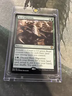 MTG Herd Migration - Dominaria United (DMU) #165 Magic the Gathering - Image 5