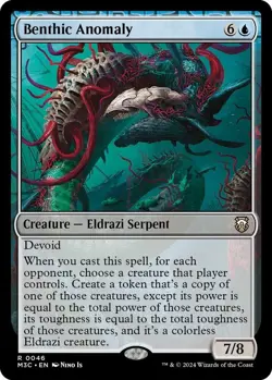 MTG Benthic Anomaly (Ripple Foil) [Modern Horizons 3 Commander] - Image 1