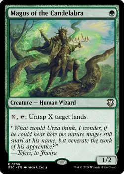 MTG Magus of the Candelabra (Ripple Foil) [Modern Horizons 3 Commander] - Image 1