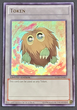 Yugioh TCG - Orange Kuriboh Token - LC07-EN007 - LP/NM - Limited Ultra Rare 2023 - Image 1