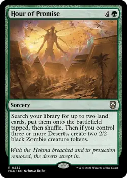 MTG Hour of Promise (Ripple Foil) [Modern Horizons 3 Commander] - Image 1