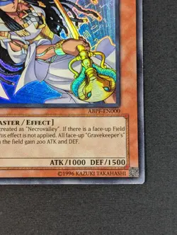Yugioh TCG -1x Gravekeeper's Priestess - ABPF-EN000 = LP - Unlimited Ed. - 2009 - Image 4