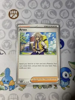 Pokemon Playable Card Lot Hilda/Arven/Air Balloon NM - Image 5