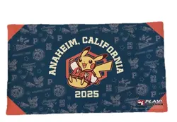 Pokemon World Championships 2025 Anaheim Pikachu Varsity Play Mat - IN HAND - Image 4