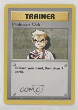 Professor Oak Shadowless Pokemon Base Set #88 1999 - Image 1