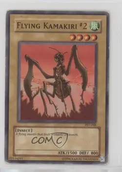 Flying Kamakiri #2 Unlimited YuGiOh Pharaoh's Servant #PSV-048 2002 - Image 1