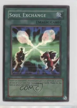 Soul Exchange Unlimited YuGiOh Starter Deck Yugi #SDY-041 2002 - Image 1