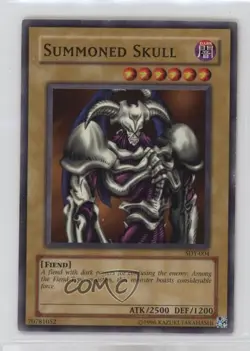 Summoned Skull Unlimited YuGiOh Starter Deck Yugi #SDY-004 2002 - Image 1